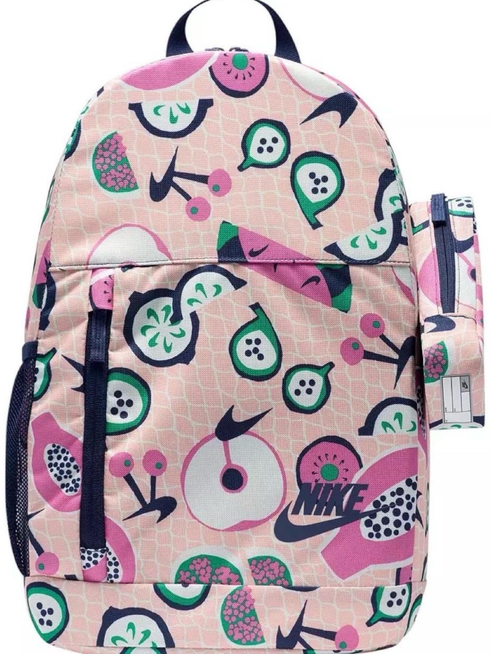 Nike Pink & Green Fruit Print Backpack